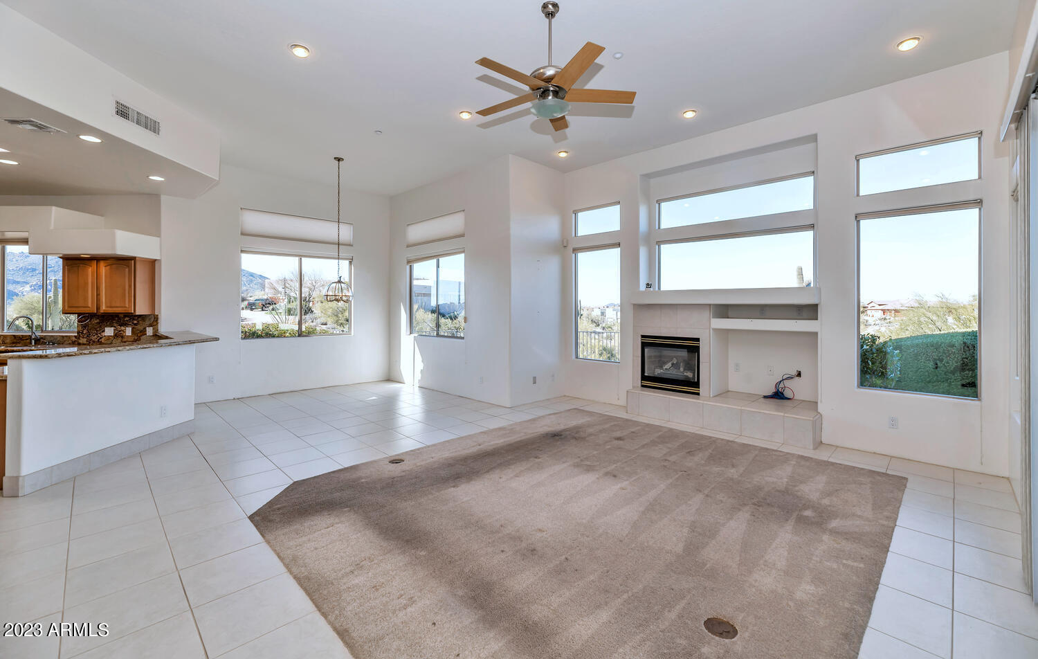 38870 North Rising Sun Road Carefree, AZ 85377 - Photo 15 of 29 Family Room w Access to the Patio