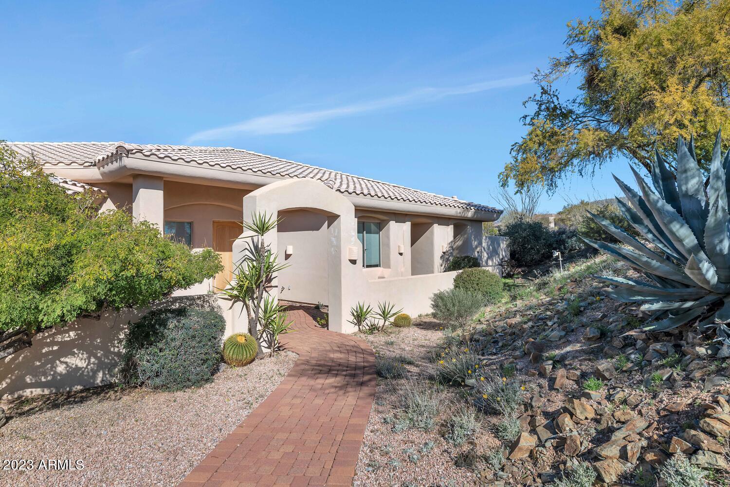 38870 North Rising Sun Road Carefree, AZ 85377 - Photo 2 of 29 Front Entry