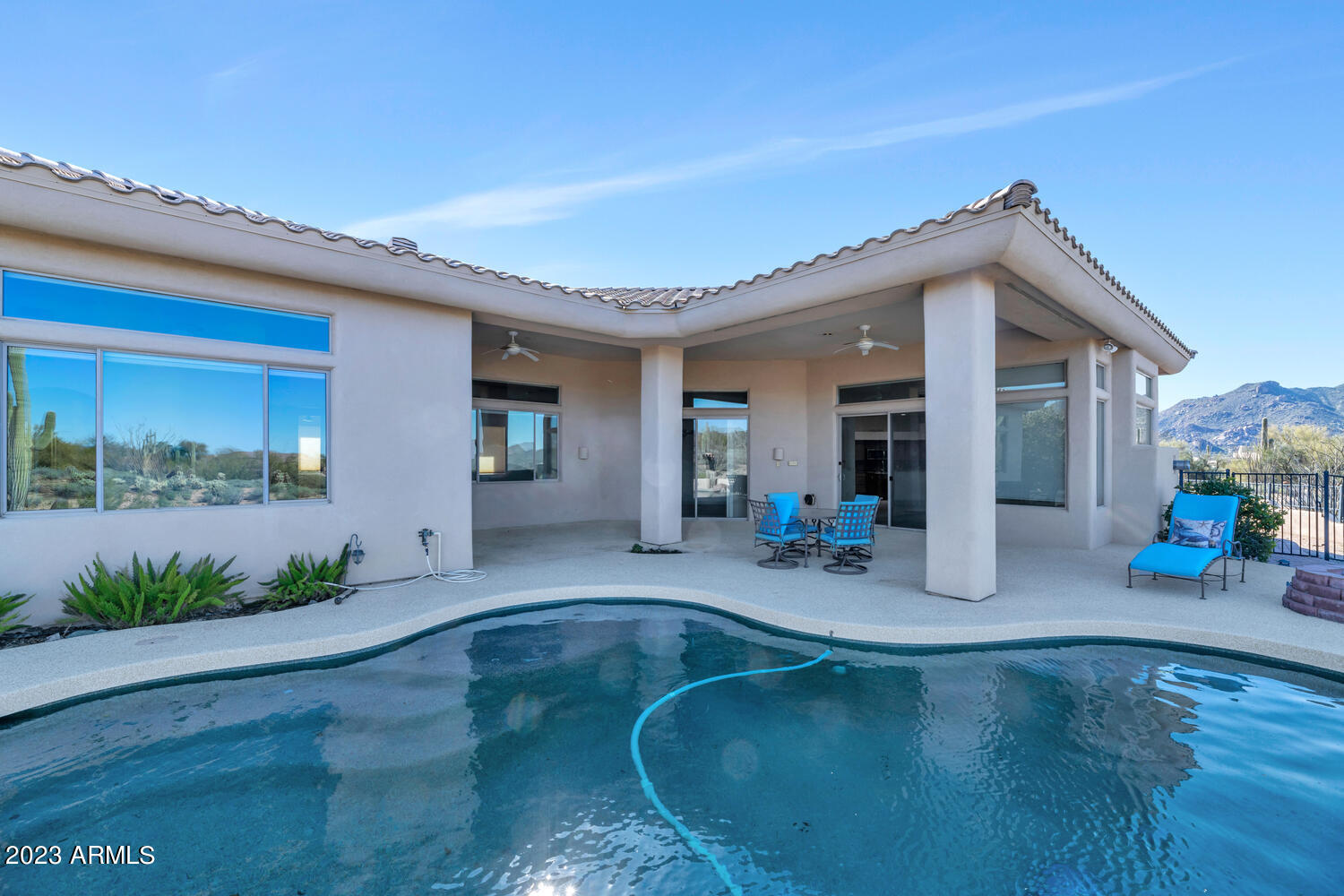 38870 North Rising Sun Road Carefree, AZ 85377 - Photo 25 of 29 Backyard Pool