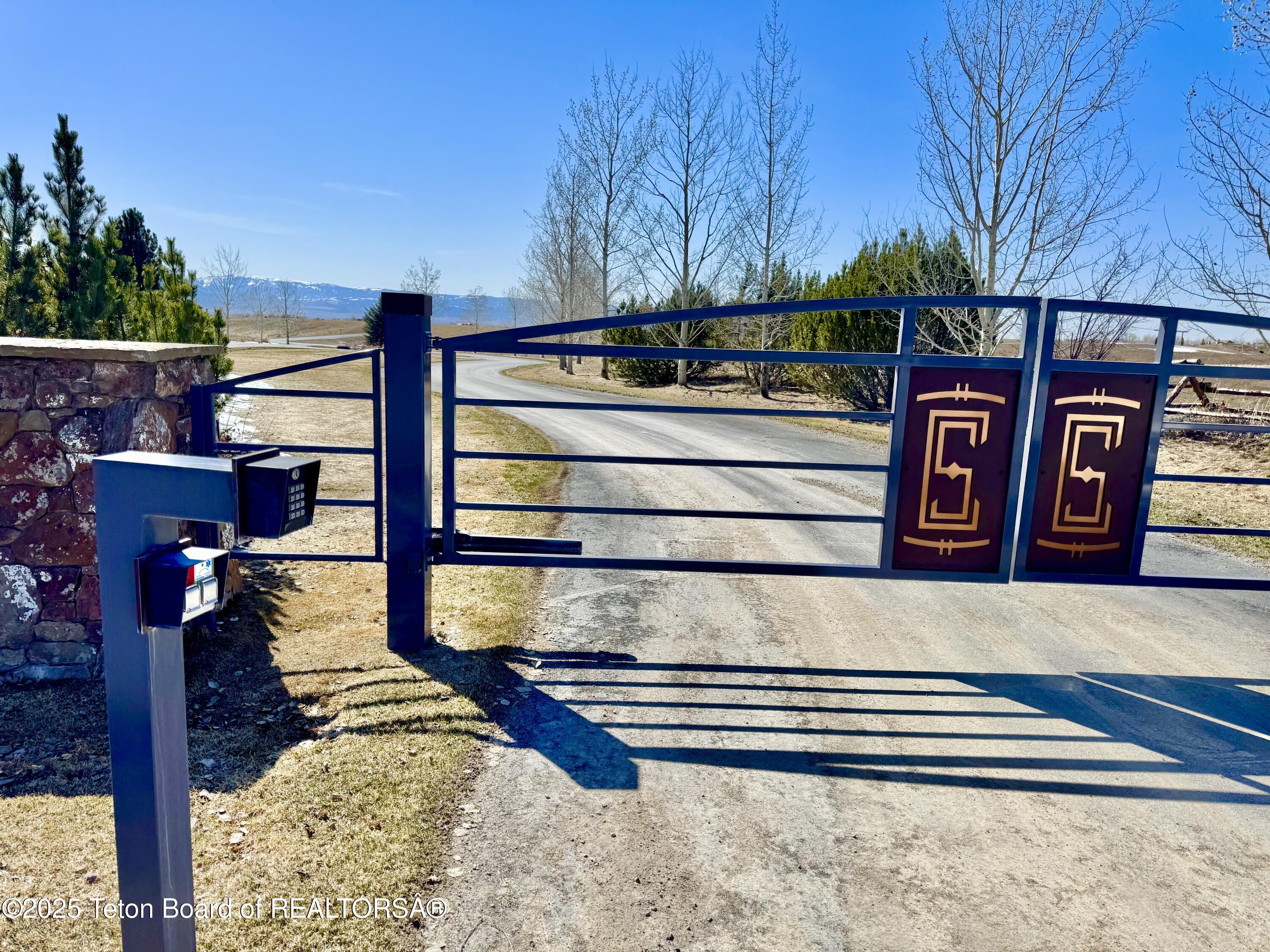2410 Snow Crest Ranch Drive Driggs, ID 83422 - Photo 11 of 13 Gate and Keypad