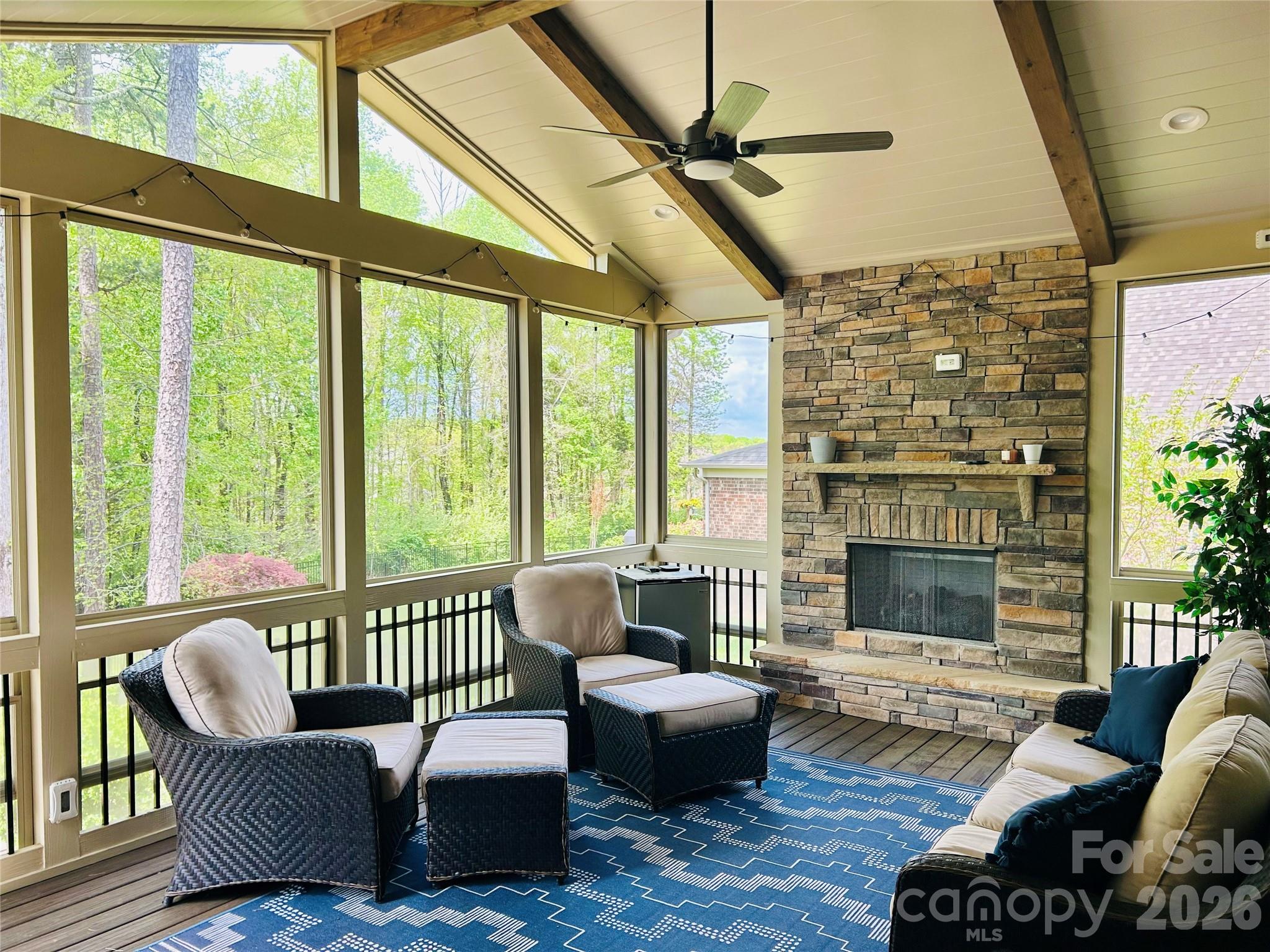 13044 Fen Court Huntersville, NC 28078 - Photo 1 of 43 a living room with furniture and a fireplace