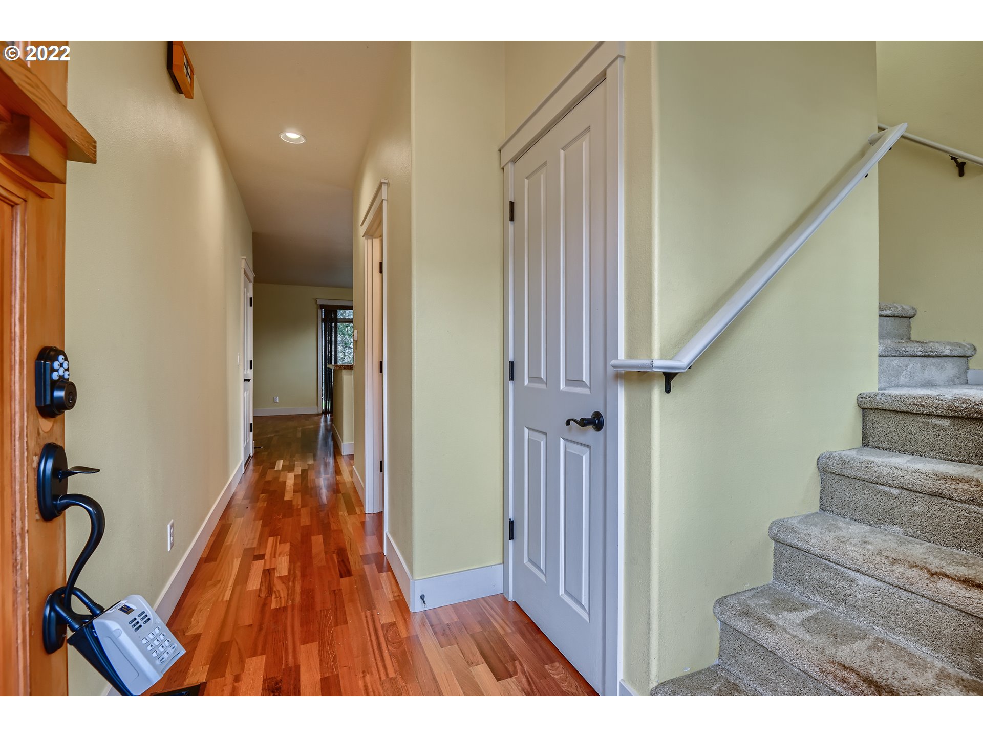 14656 Southwest 164th Avenue Tigard, OR 97224 - Photo 4 of 31 a view of entryway with wooden floor