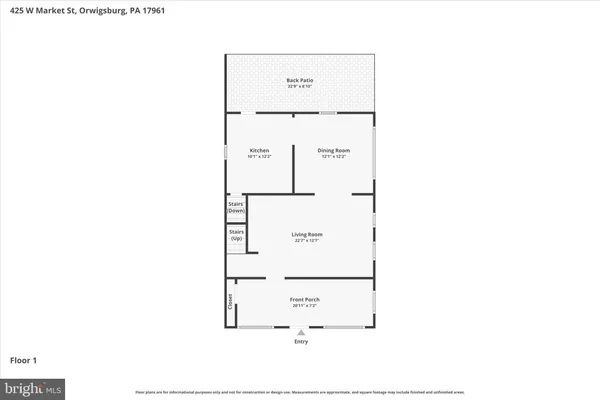 a picture of a room with a floor plan