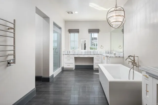 a view of a livingroom with a flat screen tv