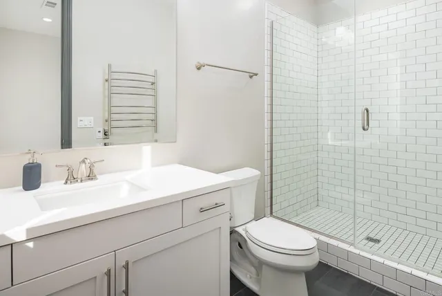 a view of a lake with a mountain