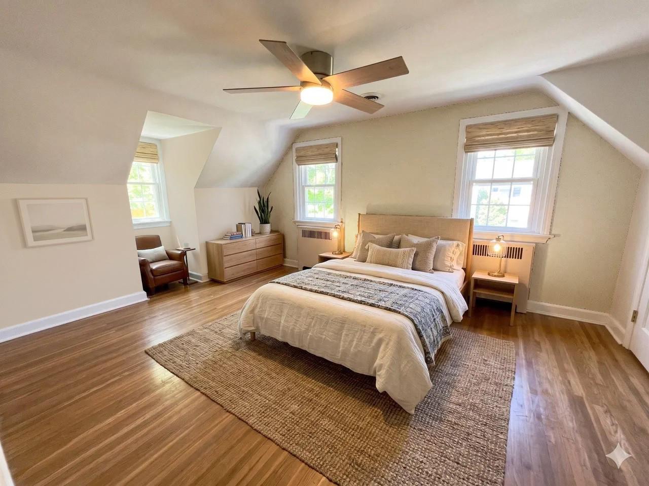 418 East Country Club Lane Wallingford, PA 19086 - Photo 37 of 59 Main bedroom (virtually staged)