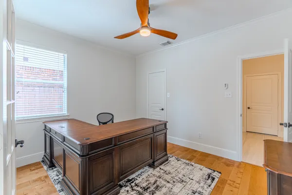 a room with storage and utility