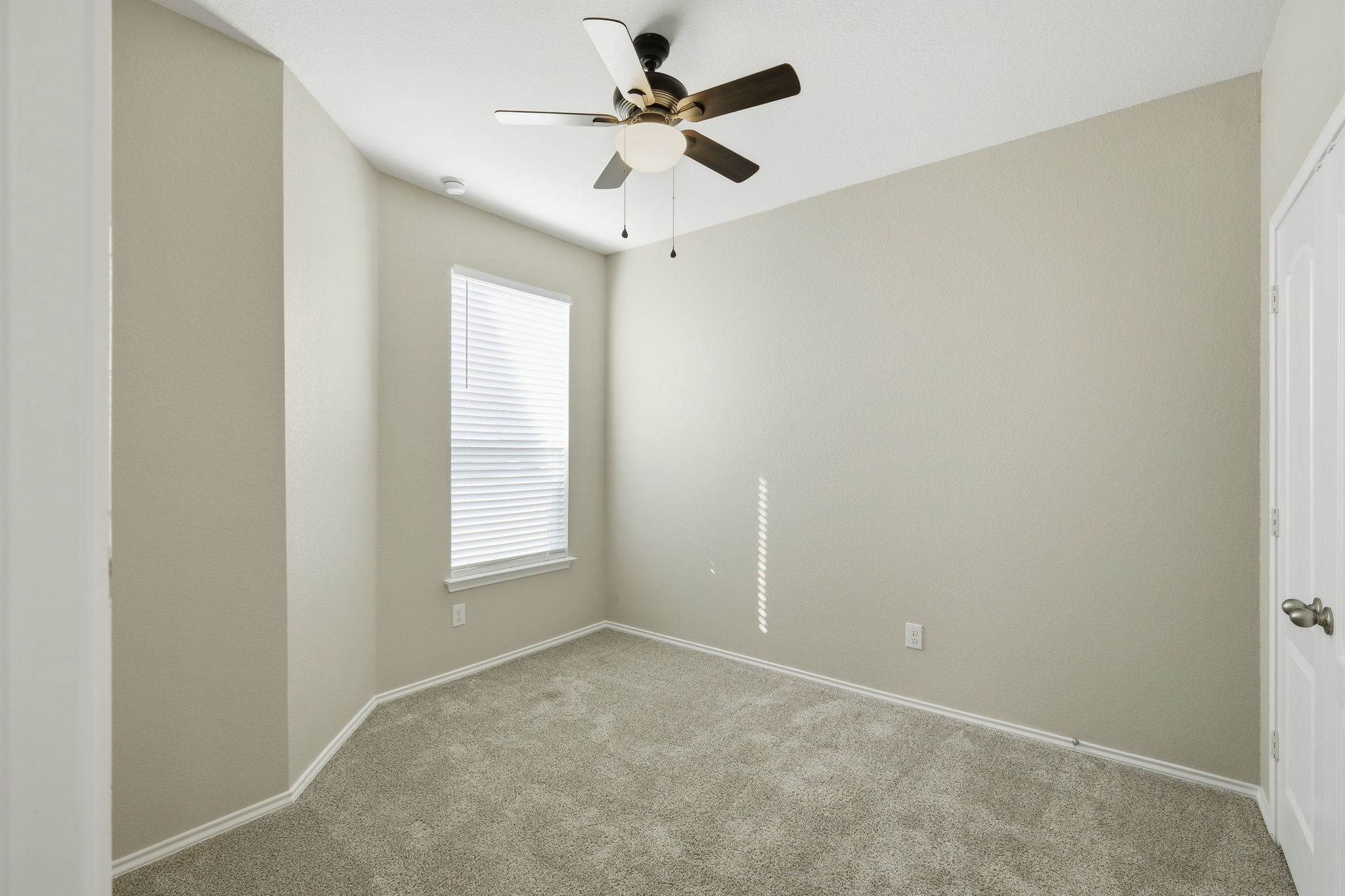 513 Thunder Valley Trail Georgetown, TX 78626 - Photo 12 of 15 Carpeted empty room featuring a ceiling fan and baseboards