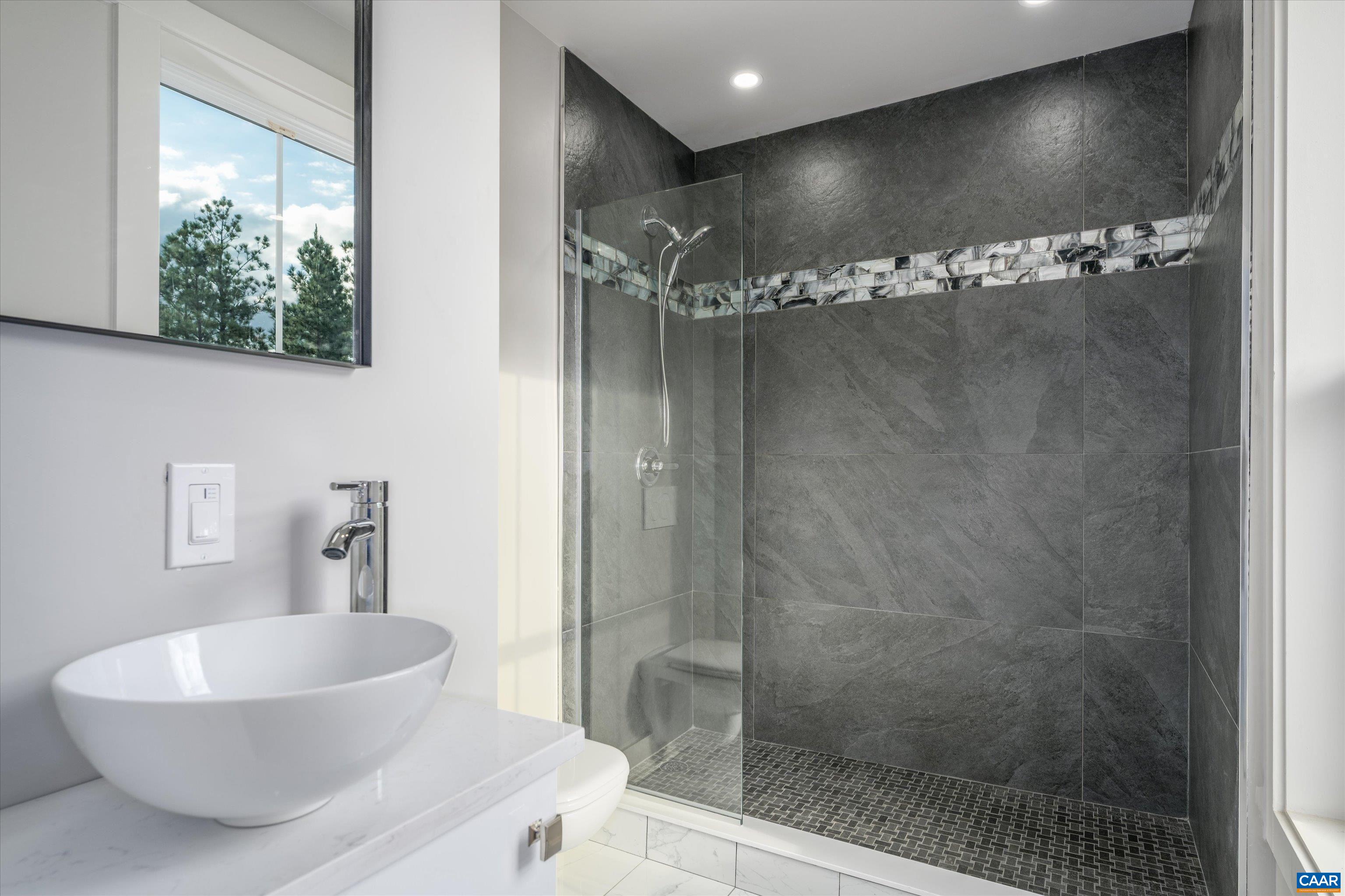 199 Ridgeview Drive Ruckersville, VA 22968 - Photo 55 of 72 a bathroom with a shower and a sink