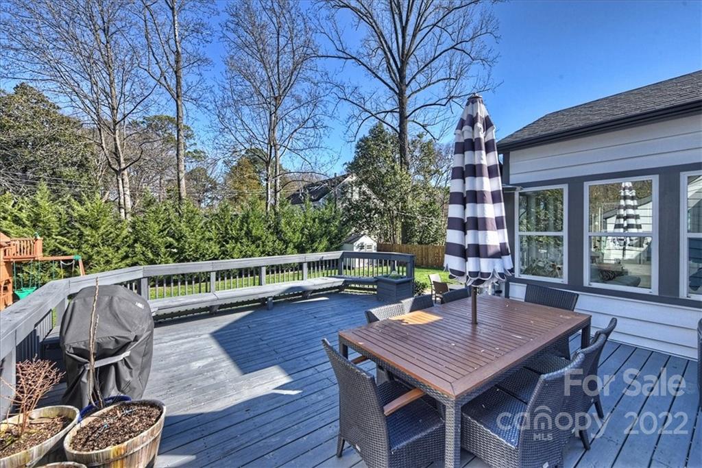 3421 Park Road Charlotte, NC 28209 - Photo 33 of 40 a view of a dinning tables and chairs in the patio