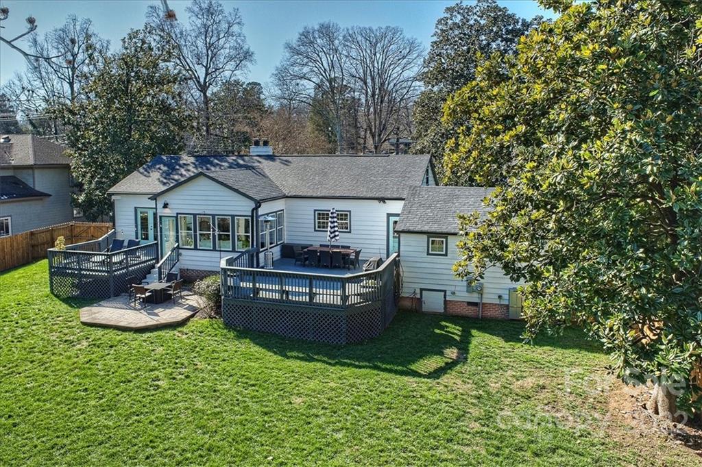 3421 Park Road Charlotte, NC 28209 - Photo 36 of 40 a view of a house with backyard and sitting area
