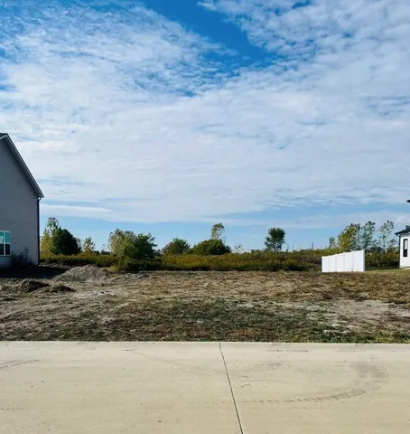 a view of a terrace with a lake