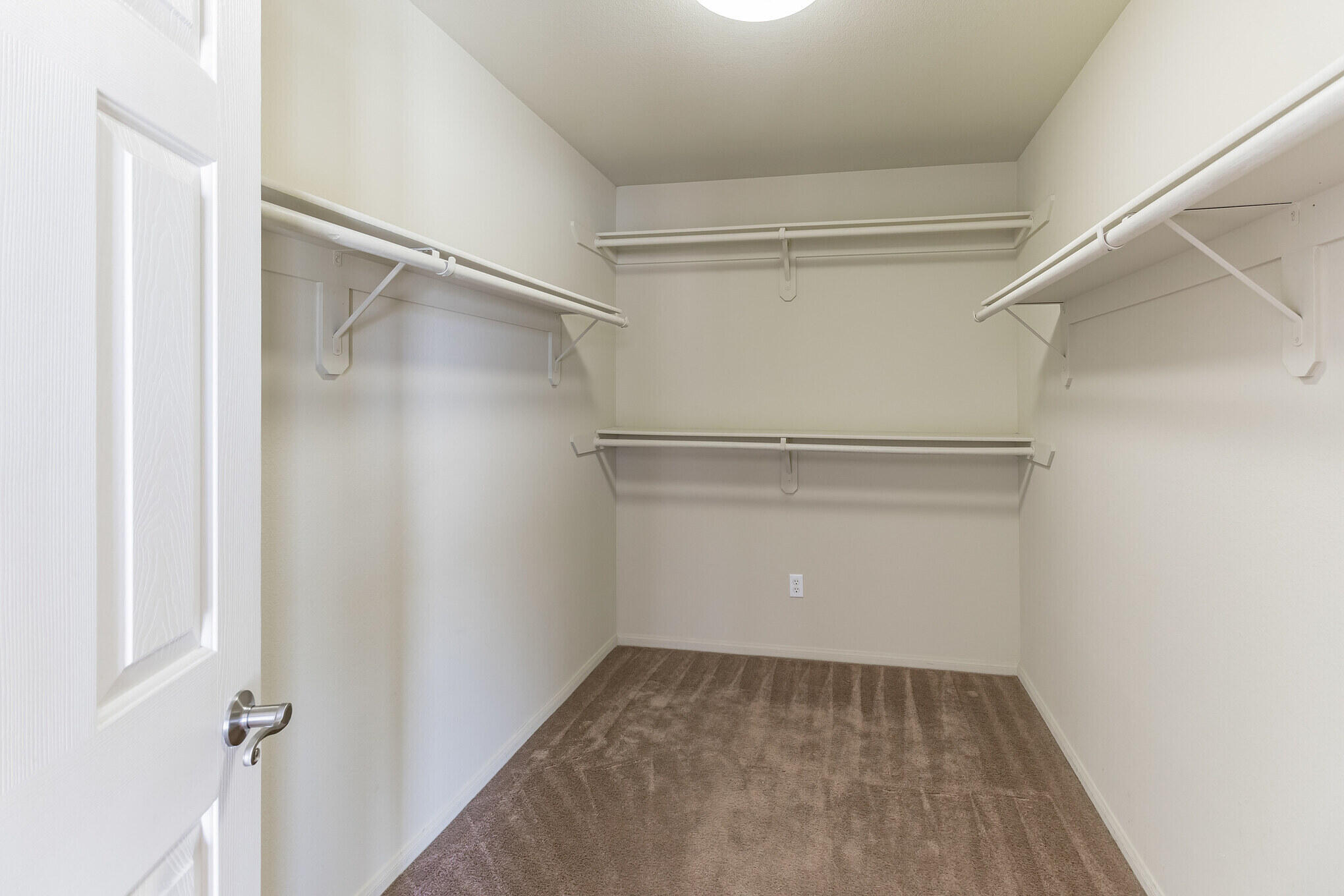 381 Calaveras Road Pinon Hills, CA 92372 - Photo 17 of 27 a view of an empty walk in closet