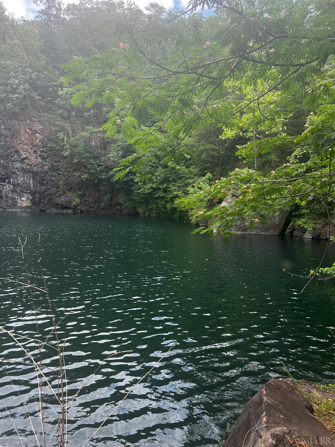 0 Lackey Road Collinsville, VA 24078 - Photo 2 of 3 a view of a lake from a yard