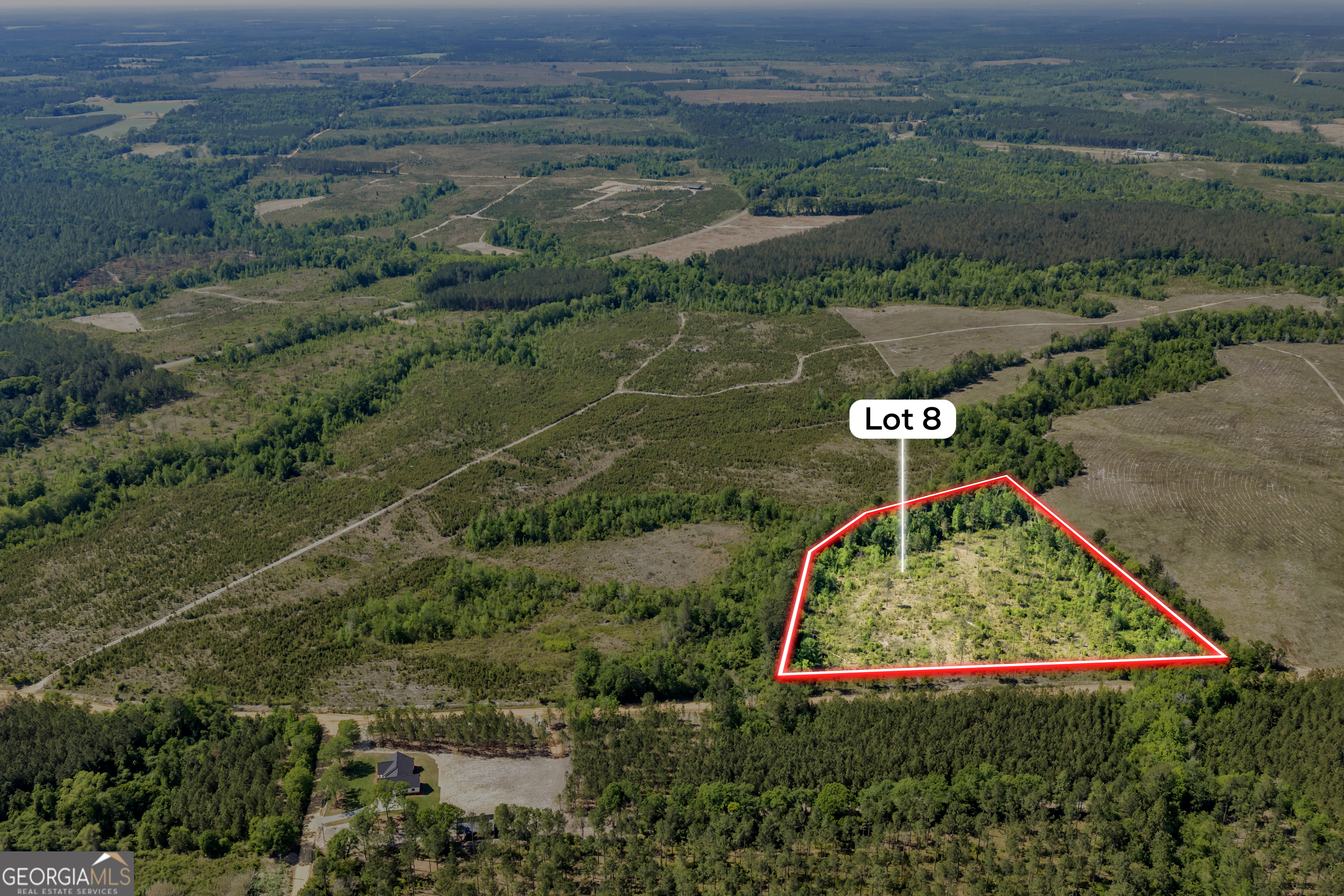 8 Cedar Grove Dublin, GA 31021 - Photo 10 of 10 an aerial view of a house