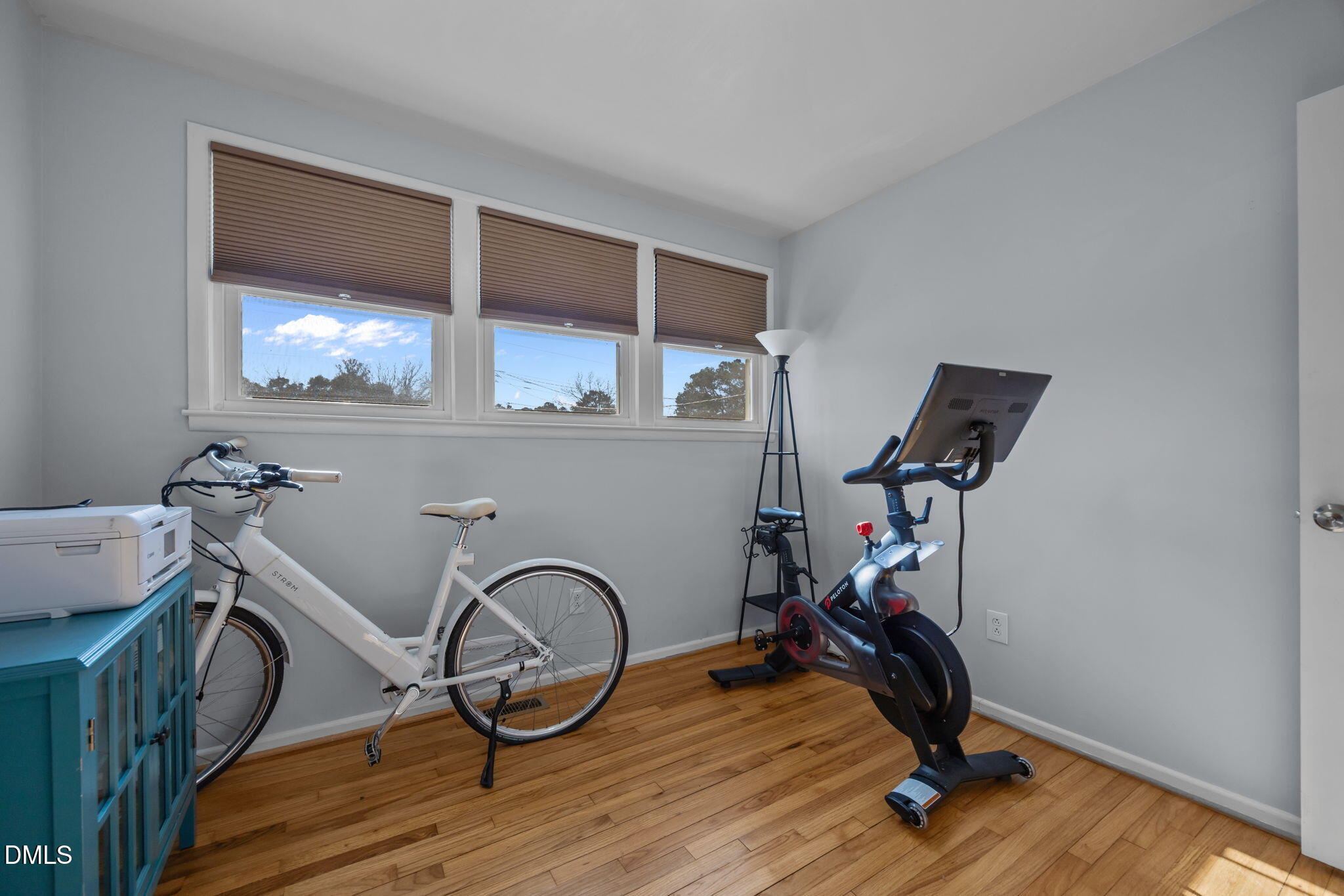 823 Hadley Road Raleigh, NC 27610 - Photo 9 of 35 a view of a room with gym equipment