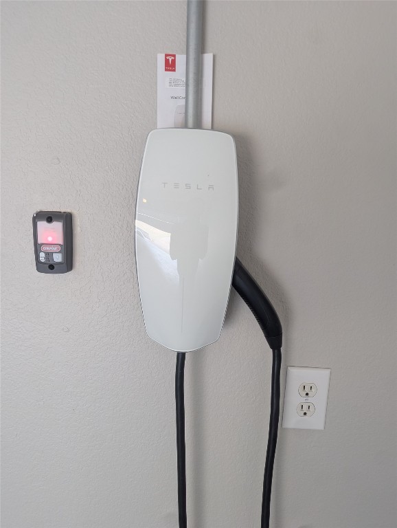 6705 Fort Davis Cove, Unit A Austin, TX 78731 - Photo 22 of 23 Garage equipped with Tesla charger!