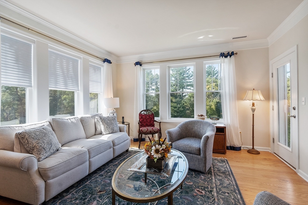 2 Francis Drive, Unit 412 Andover, MA 01810 - Photo 11 of 33 a living room with furniture and a large window