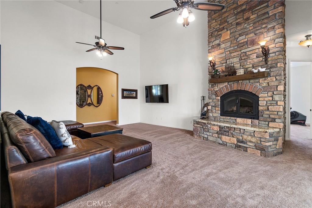 18205 Walnut Avenue Atascadero, CA 93422 - Photo 7 of 46 a living room with furniture and a fireplace