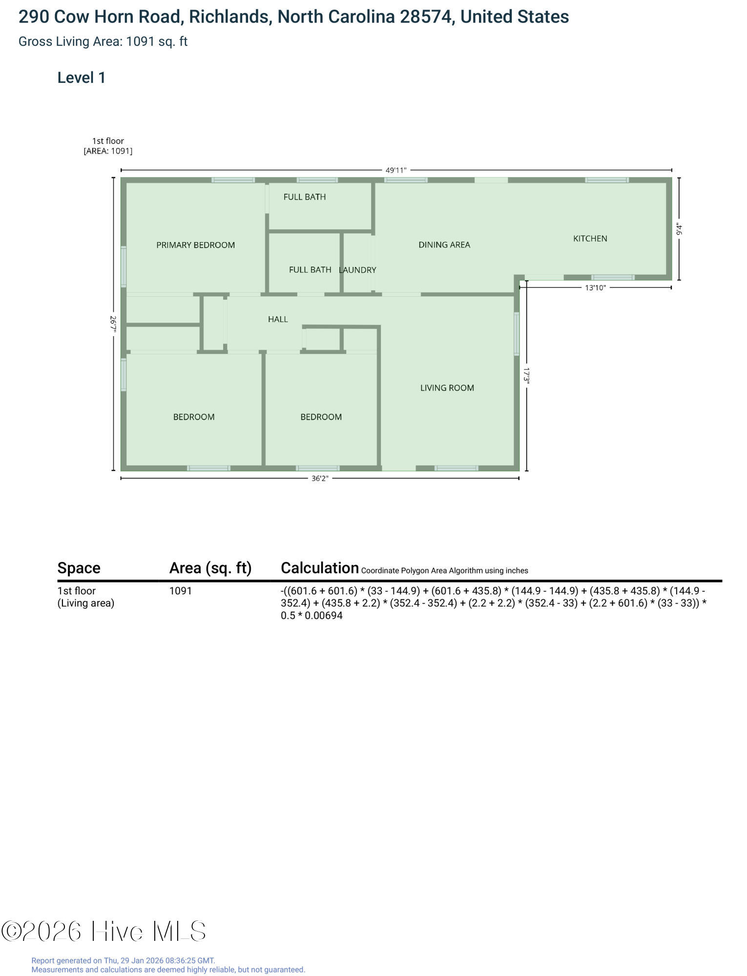 290 Cow Horn Road Richlands, NC 28574 - Photo 29 of 29 gla_report_290_cow_horn_road_richlands