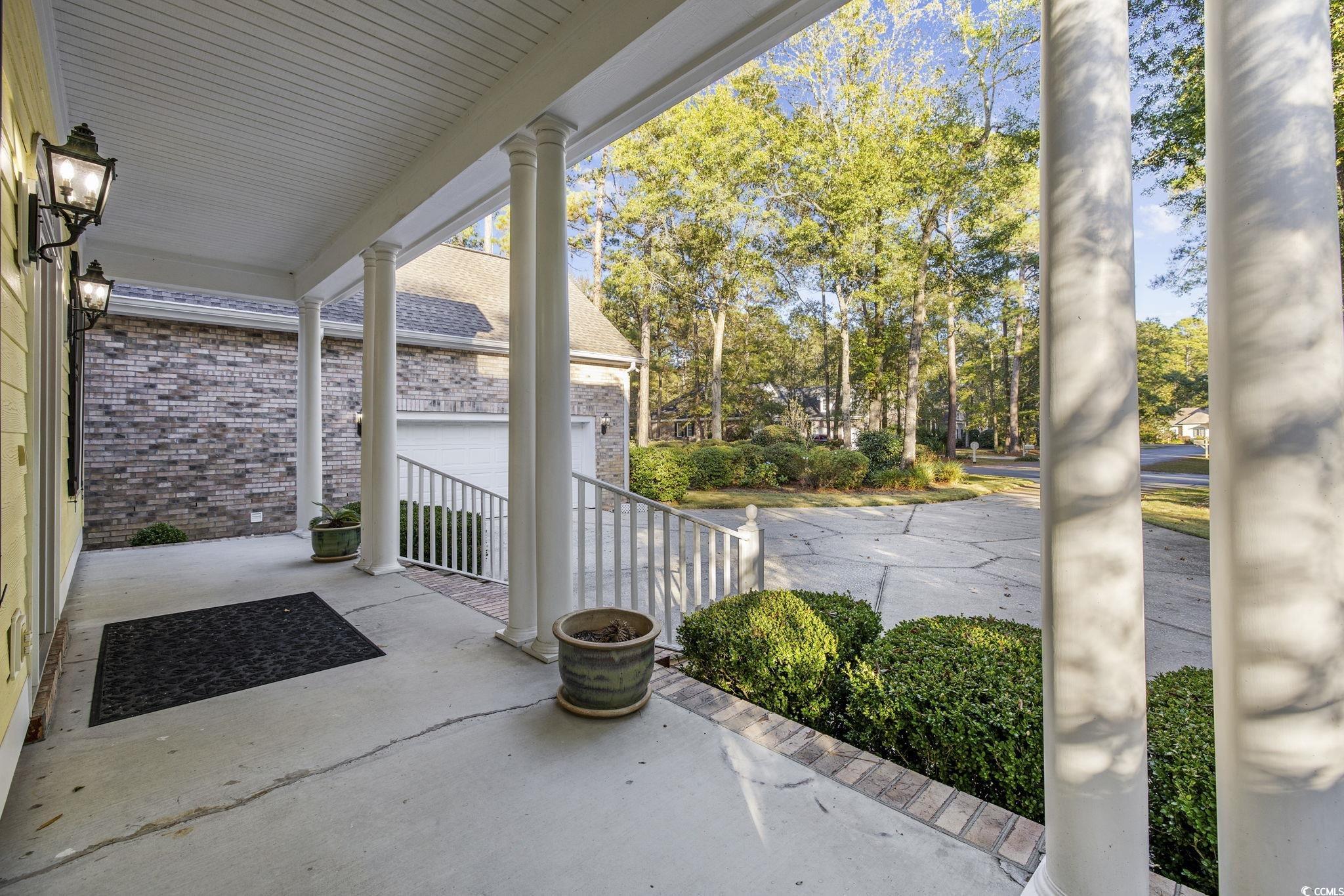 4567 Carriage Run Circle Murrells Inlet, SC 29576 - Photo 4 of 40 View of patio with covered porch