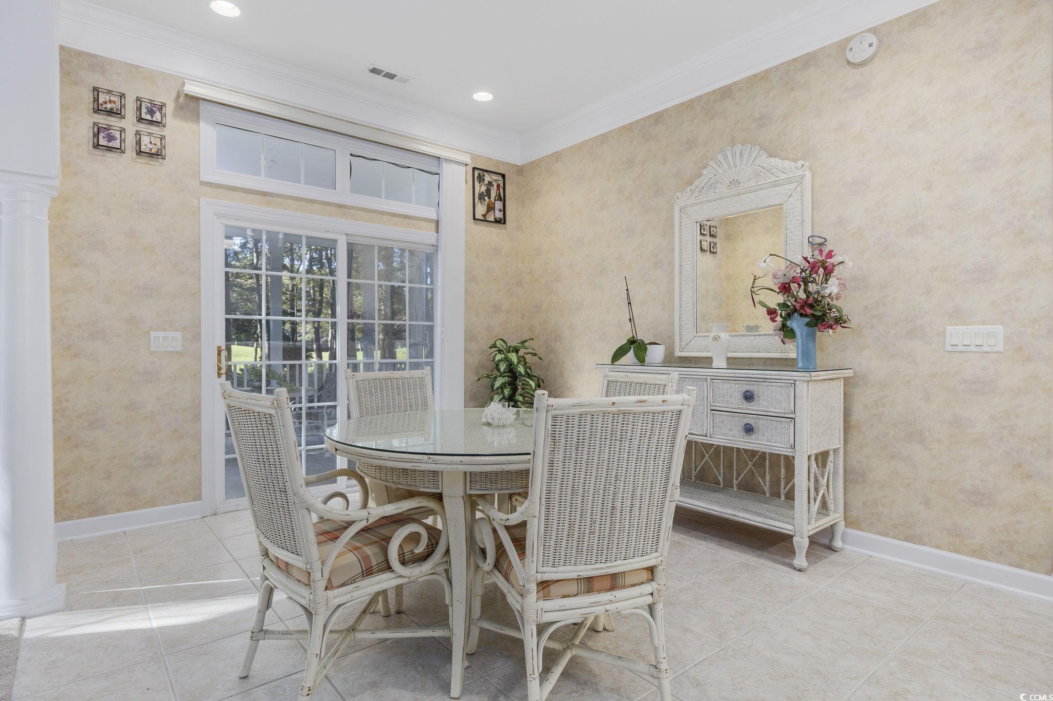 4567 Carriage Run Circle Murrells Inlet, SC 29576 - Photo 9 of 40 Dining room featuring light tile patterned floors,