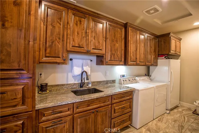 a view of a storage room