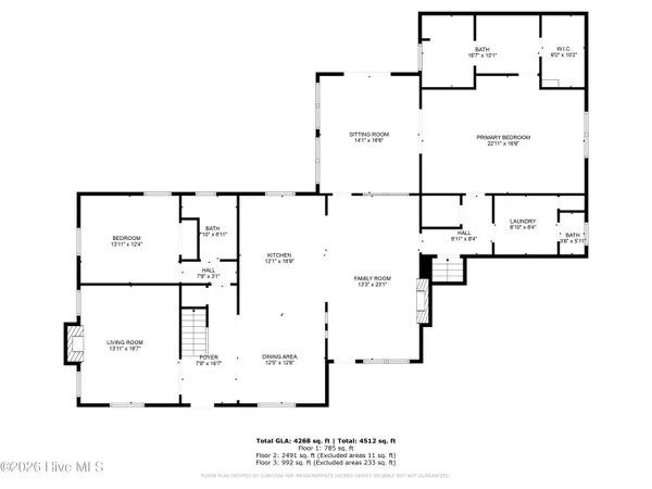 $495,000 | 909 Parkside Drive Northwest, Wilson, NC 27896