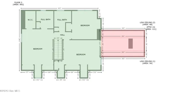 $495,000 | 909 Parkside Drive Northwest, Wilson, NC 27896