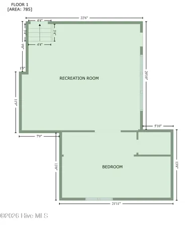 $495,000 | 909 Parkside Drive Northwest, Wilson, NC 27896