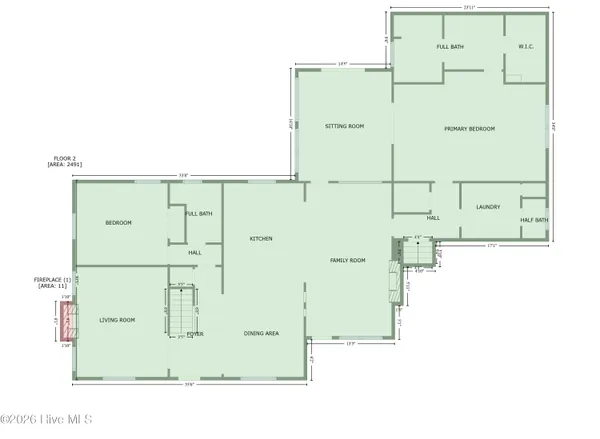 $495,000 | 909 Parkside Drive Northwest, Wilson, NC 27896