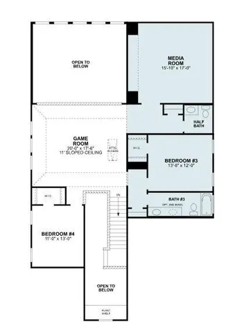 an aerial view of a backyard