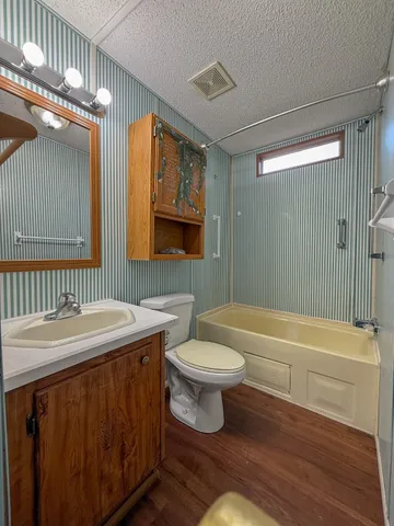 a close view of washer and dryer