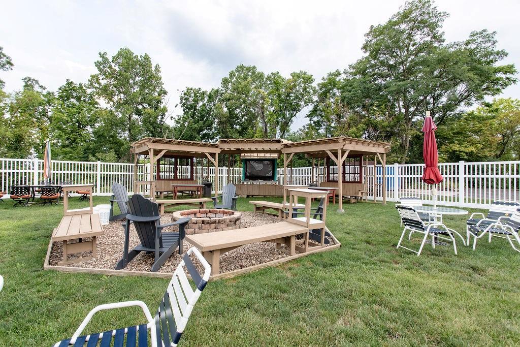 1407 Kenzie Road Pittsburgh, PA 15205 - Photo 40 of 42 Community Picnic Area with Fire Pit and TV