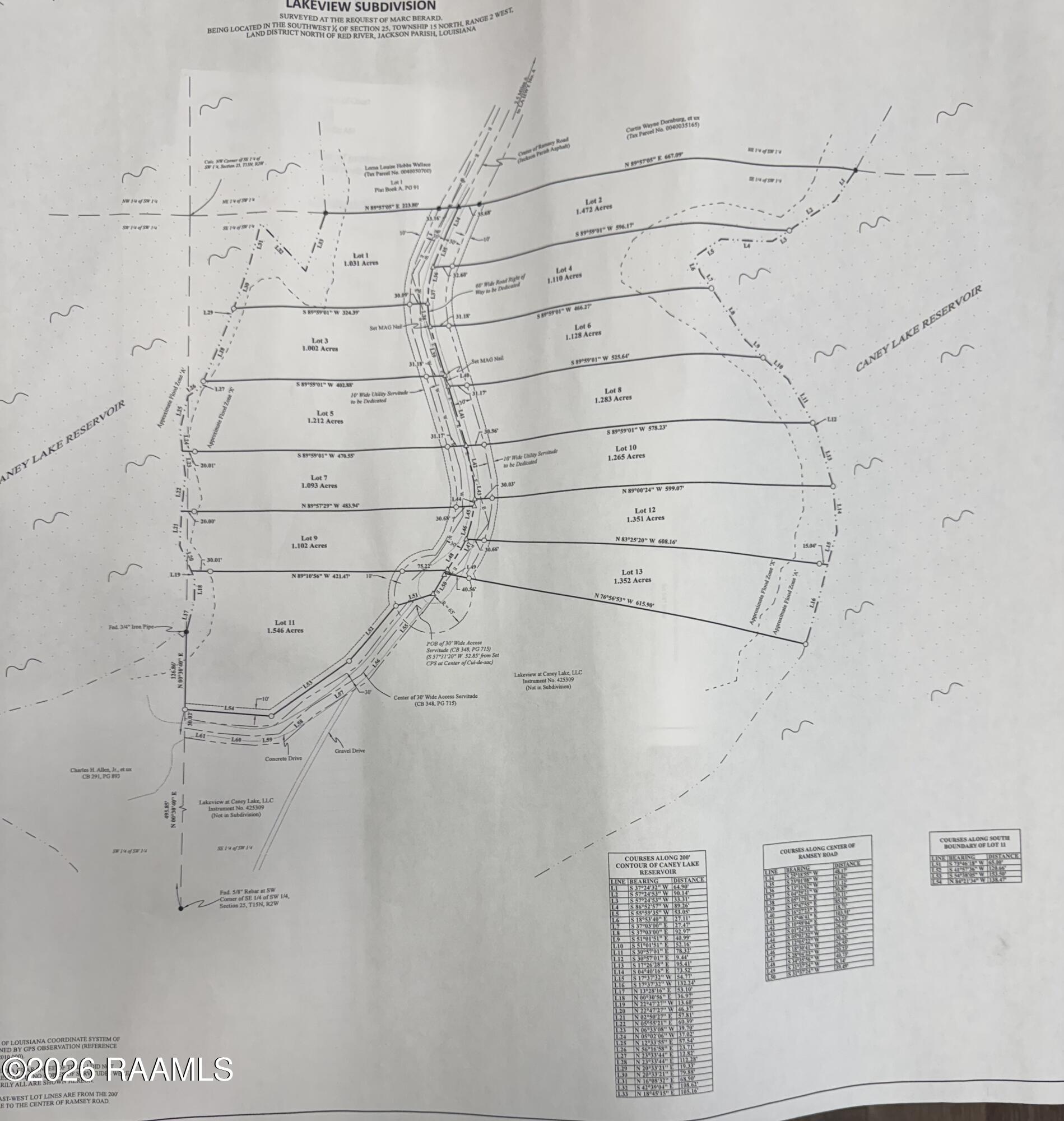 Lot 8 Ramsey Road Chatham, LA 71226 - Photo 5 of 5 Plat