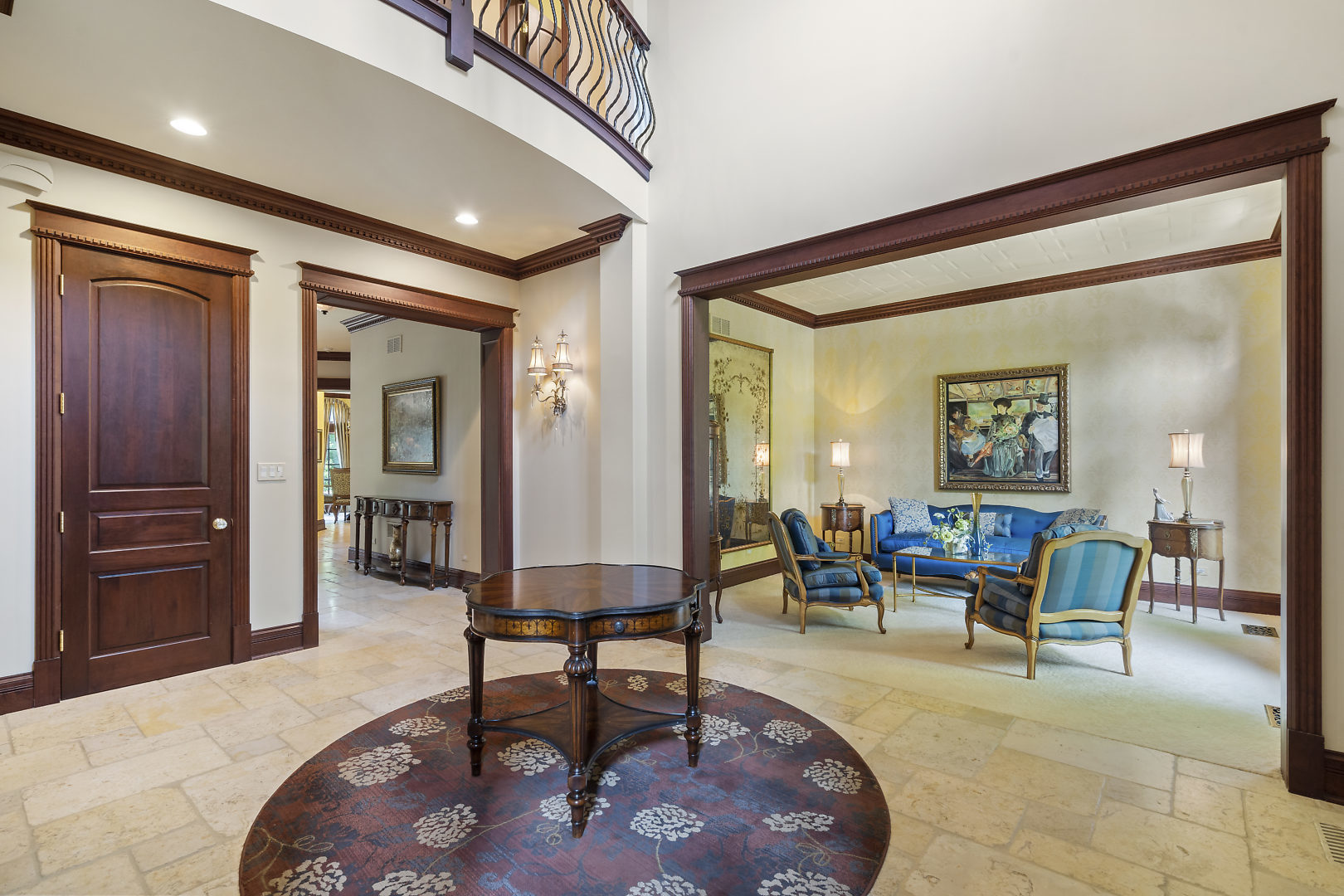 33W571 White Thorne Road St. Charles, IL 60174 - Photo 3 of 46 a living room with furniture and wooden floor