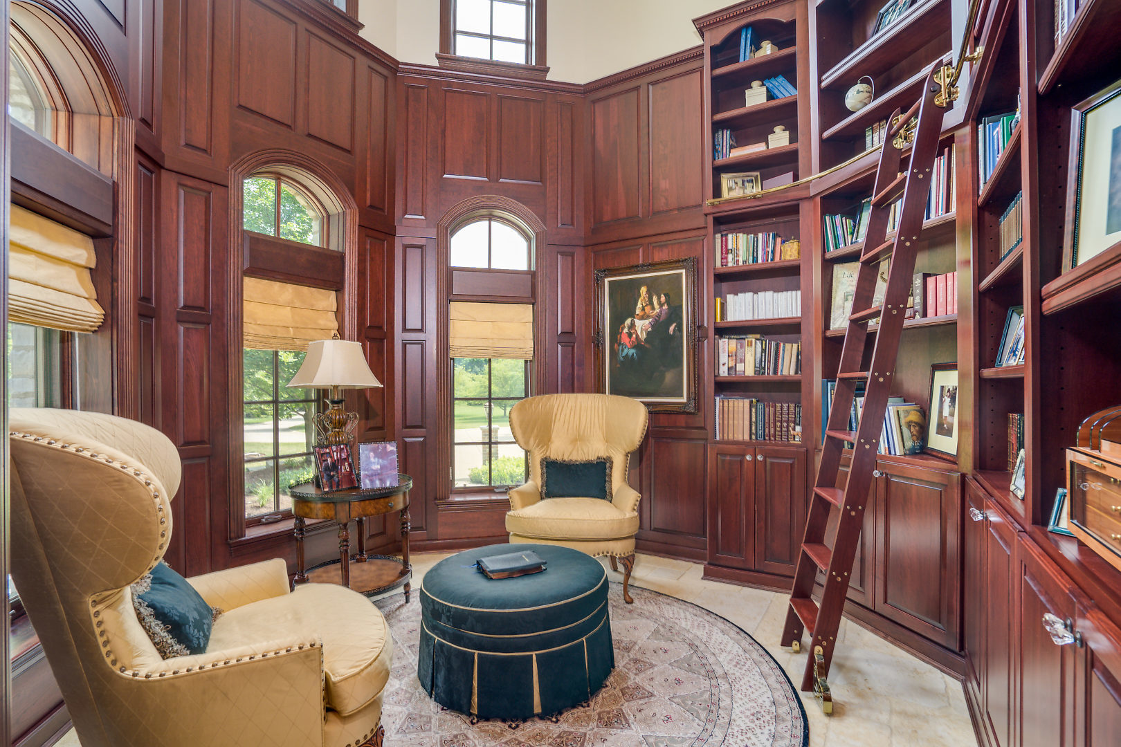 33W571 White Thorne Road St. Charles, IL 60174 - Photo 4 of 46 a view of a livingroom with furniture and a large window