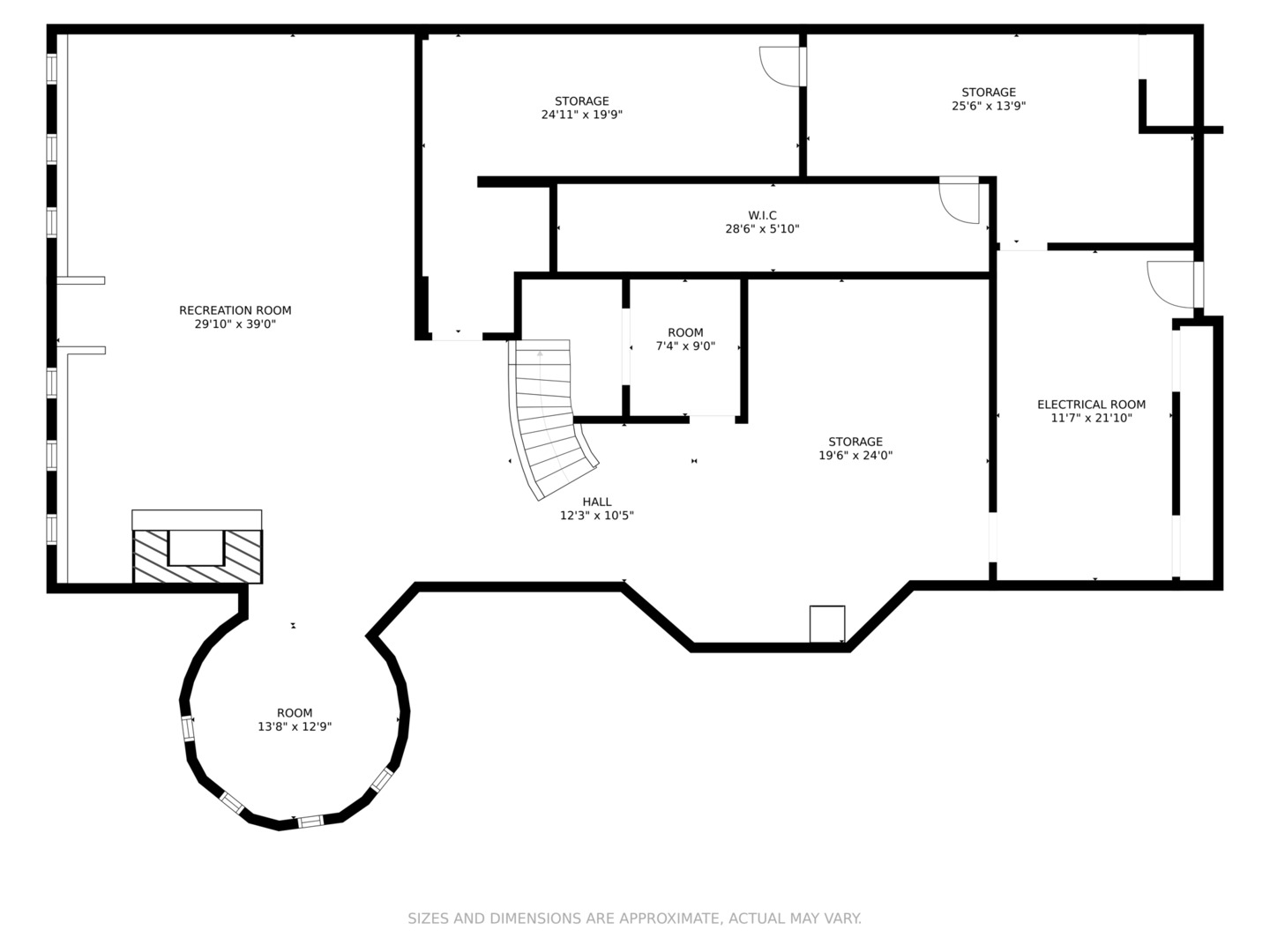 33W571 White Thorne Road St. Charles, IL 60174 - Photo 34 of 46 a picture of a floor plan