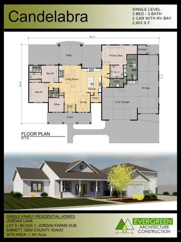 $885,000 | Tbd Tbd Cottonwood Lane, Emmett, ID 83617