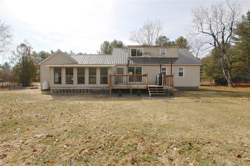 582 Plains Road Hollis Center, ME 04042 - Photo 31 of 34 Back of home with a deck. Wide open...