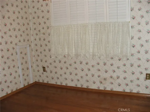 a view of a small space