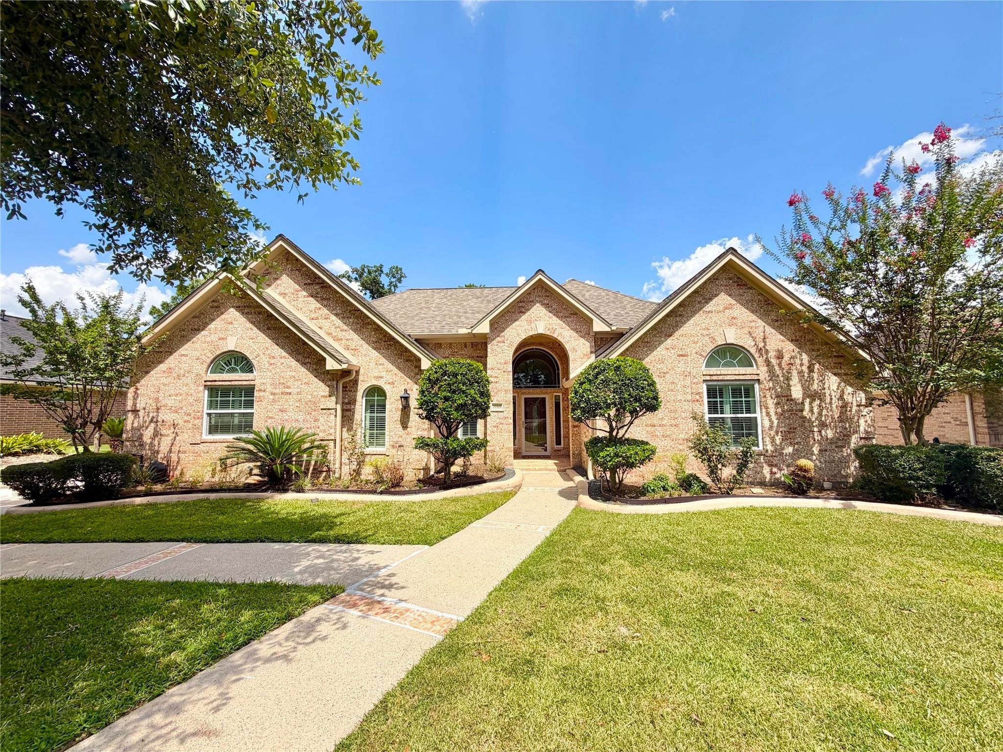 24818 Haverford Road Spring, TX 77389 - Photo 2 of 45 Beautiful 4 Bedroom / 2 Bath brick home situated on a large 1/3+ acre lot.