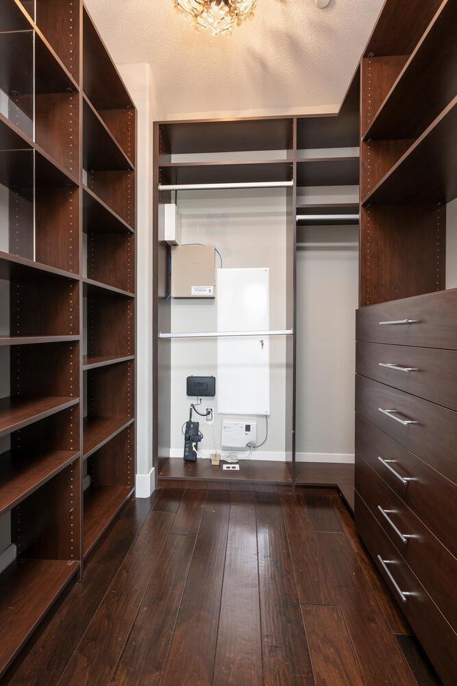 2903 Baze Road San Mateo, CA 94403 - Photo 20 of 31 a view of walk in closet with empty racks