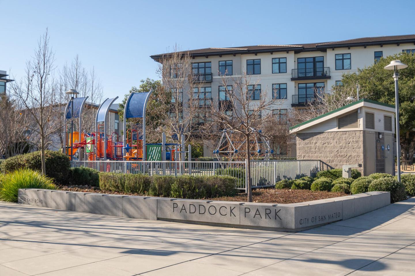 2903 Baze Road San Mateo, CA 94403 - Photo 30 of 31 a view of a brick building next to a yard