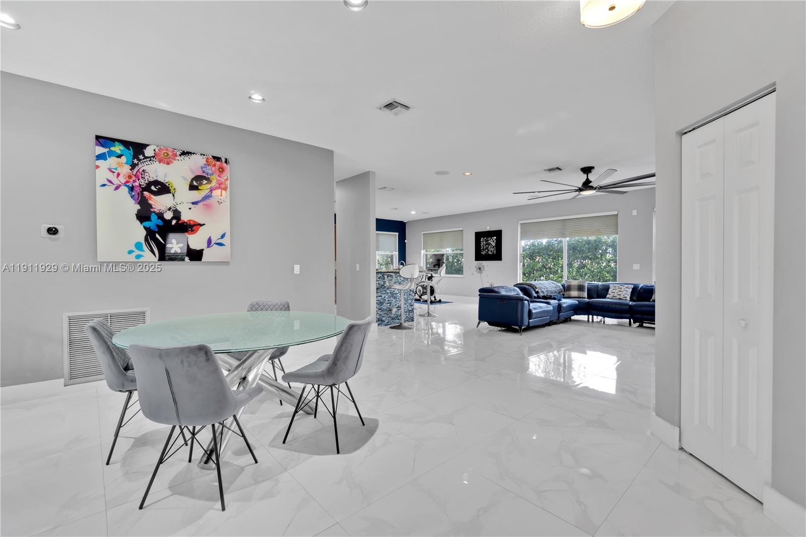 15841 Southwest 61st Street, Unit 15841 Davie, FL 33331 - Photo 5 of 49 a view of a livingroom with furniture and a window