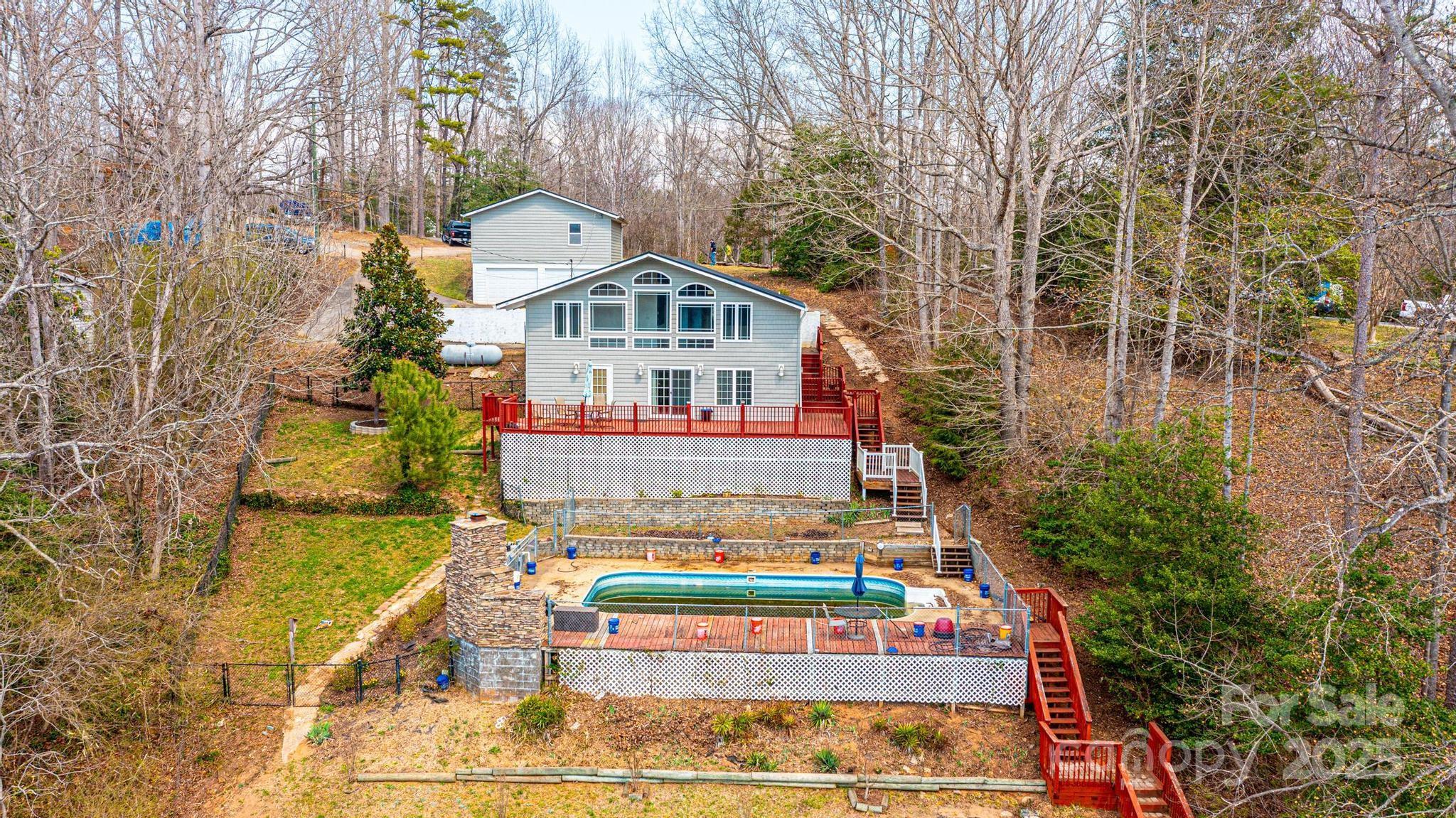 4846 Midway Sand Road Hickory, NC 28601 - Photo 4 of 48 front view of a house with a yard
