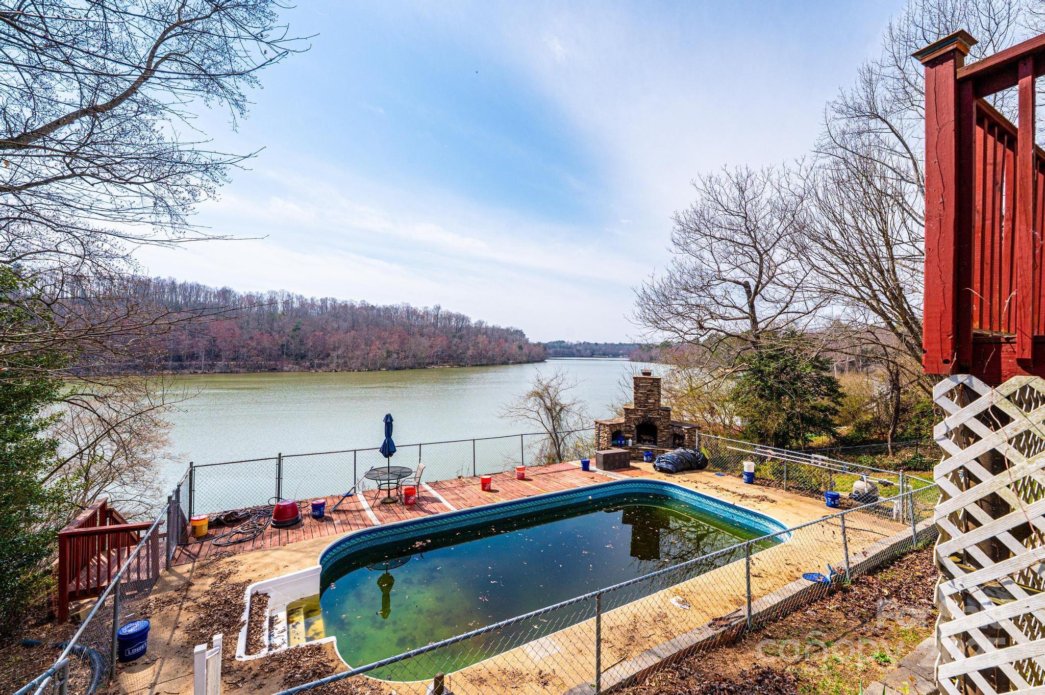 4846 Midway Sand Road Hickory, NC 28601 - Photo 46 of 48 a view of swimming pool with a lake view and mountain view