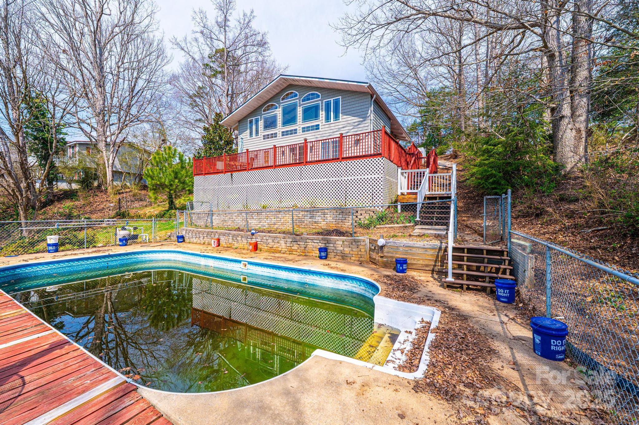 4846 Midway Sand Road Hickory, NC 28601 - Photo 48 of 48 a view of swimming pool with a lounge chairs