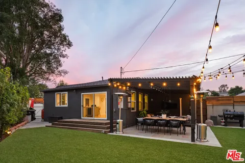 a view of a house with patio