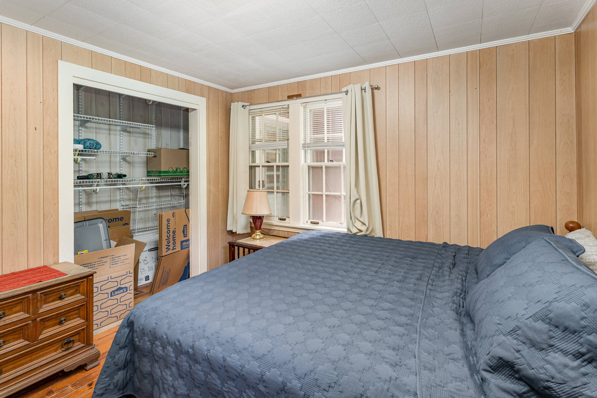 999 Stewart Road Dickson, TN 37055 - Photo 23 of 32 a bedroom with a bed and a window with balcony view